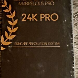NIB MARVELOUS 24K GOLD PRO Skincare Revolution Phototherapy Professional System